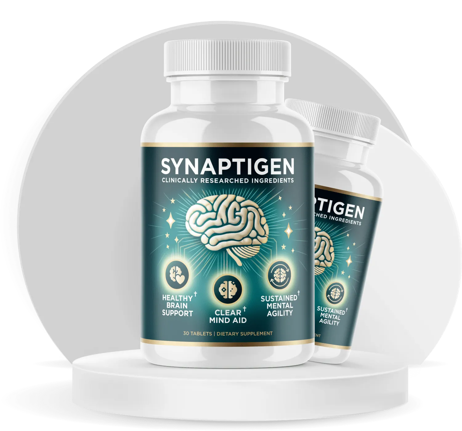 Two-bottle Synaptigen package